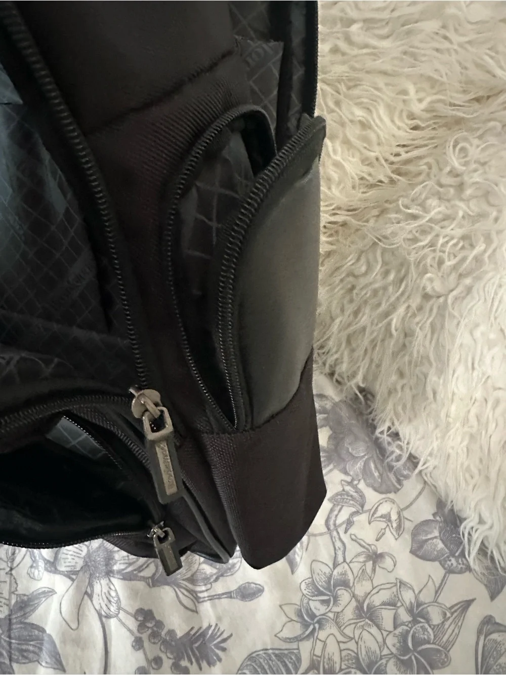 Brookstone Black Travel Backpack